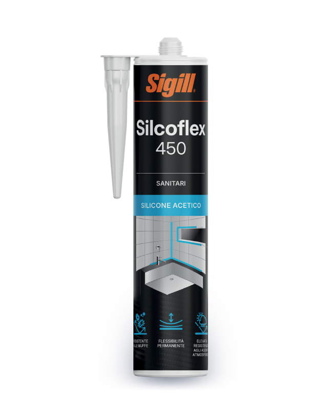 TUBETTO SILCOFLEX 450 Bianco 280ml