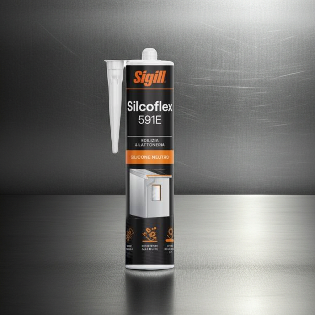 Tub. Silcoflex Evol. 591E Neutro Trasp. 280 ml