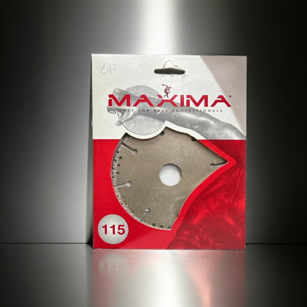 DISCO DIAMANTATO Ø115 X ACCIAIO F22 MAXIMA