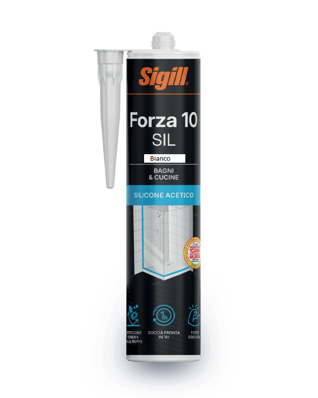 Silicone FORZA 10 SIL Bianco 280ml
