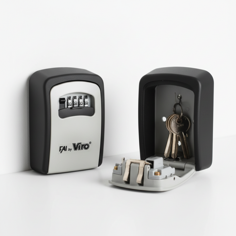 Cassettina Portachiavi a Combinazione Viro FAI Art. 4259 – Cassetta di Sicurezza da Parete