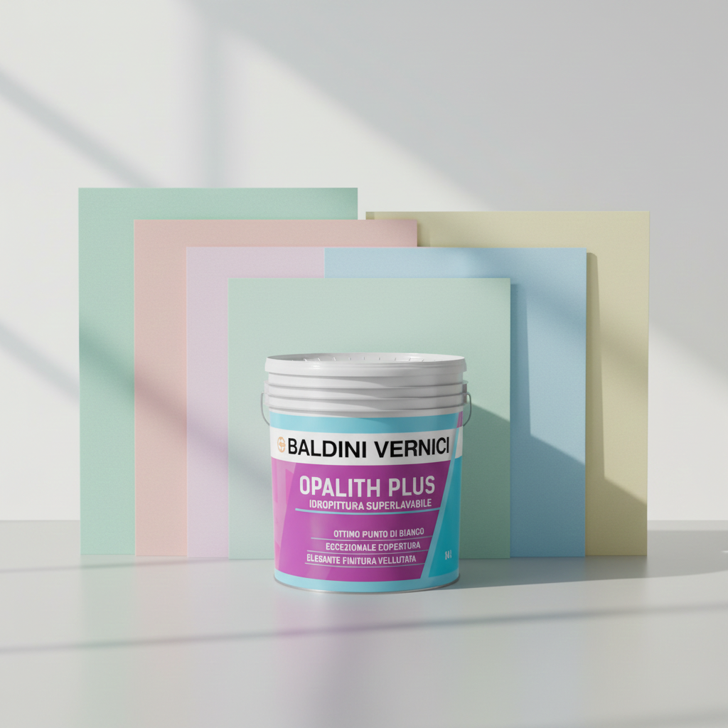 Pittura OPALITH PLUS Baldini - Superlavabile Bianca