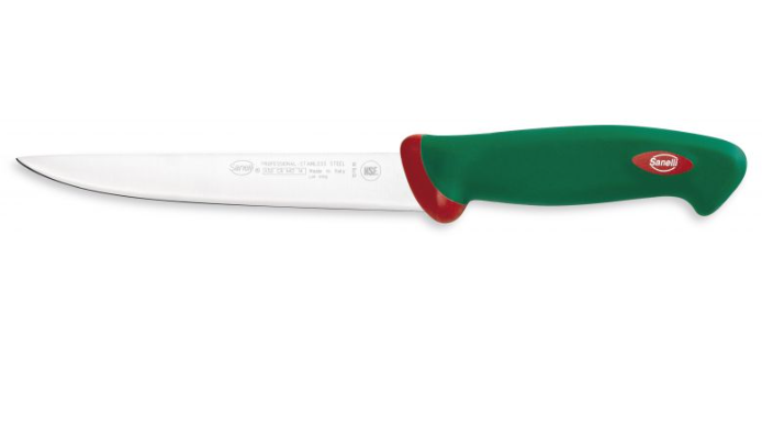 COLTELLO FILETTARE PESCE "PREMANA" cm 18 SANELLI ART. 107618