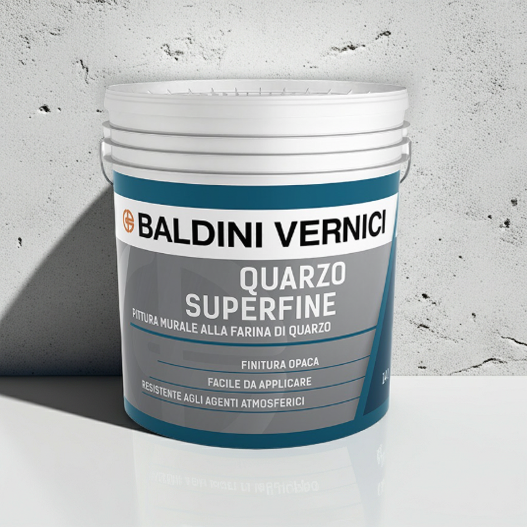 Quarzo Superfine Baldini: pittura per esterni resistente e di alta qualità