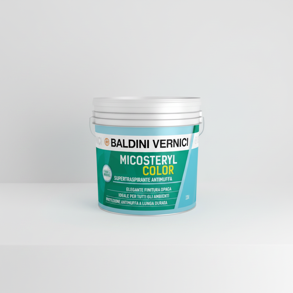 Pittura MICOSTERYL COLOR Baldini - Idropittura Antimuffa